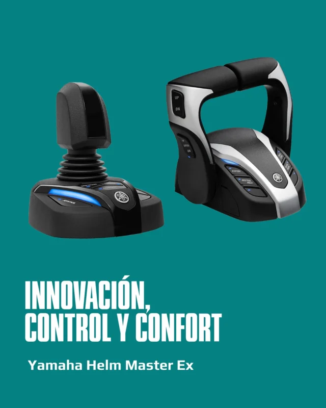 🌊Navega con confianza con el Yamaha Helm Master EX, el sistema de control definitivo para tu embarcación.🌊
🔹Maniobra con facilidad y precisión gracias a su Joystick intuitivo
🔹Autopilot avanzado. Relájate mientras navegas con total control.
🔹Mantén tu posición sin esfuerzo.
🔹Integración total y control absoluto con tecnología de vanguardia.
🔹Compatible con 1 a 5 motores. Potencia sin límites.
Disfruta de un sistema completamente integrado para un control superior y domina las olas como nunca antes.